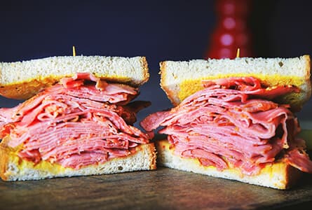 Montreal Smoked Meat on Rye